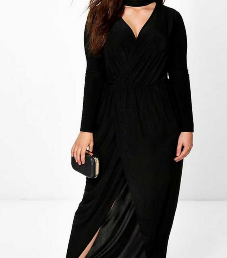 Choker maxi dress
